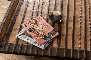 Large Vintage Moroccan Coffee Table