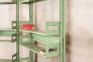 Industrial Metal Bookshelf