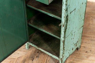 Pair of Industrial Bedside Cabinets