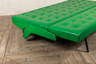 retro vinyl sofa bed