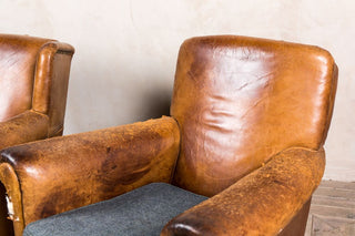 reupholstered armchair