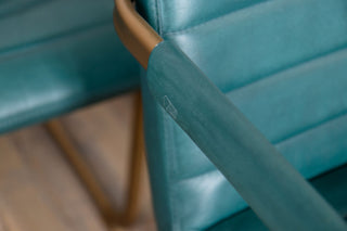 Set of 8 Rio Real Leather Dining Chairs