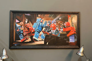 large-robot-painting