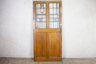 Solid Oak & Glass Room Dividers