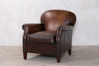 rosewood-leather-armchair
