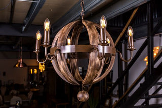 round chandelier