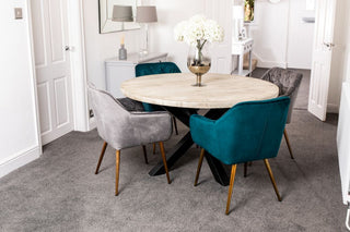 round-industrial-dining-table