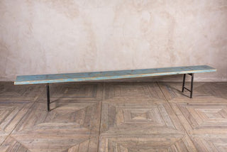 rustic farmhouse bench
