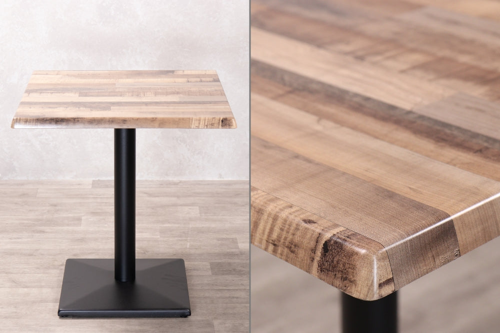 Rustic Maple Café Table | Peppermill Interiors