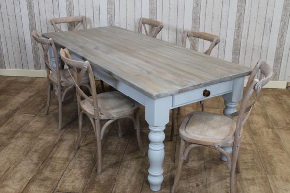 Winchcombe Bespoke Pine Dining Table Peppermill Interiors