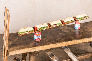 sandwich serving plate