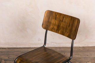 school style stacking chair