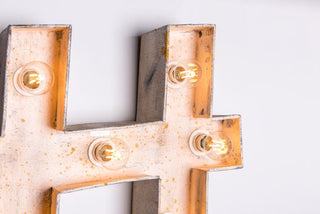 shabby chic symbol light