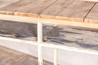 Slim Poseur Table With Shelf
