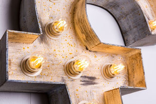 shabby chic wall light