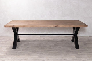 weathered-black-x-frame-base