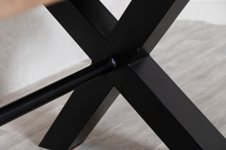 weathered-black-x-frame-base