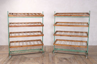 Vintage Shop Display Wine Display Rack