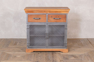 Industrial Reclaimed Two Drawer Sideboard