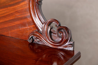 large-antique-mahogany-sideboard-detail