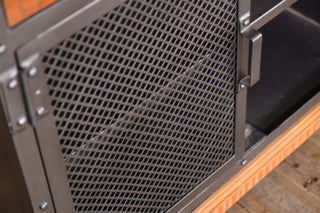 Industrial Reclaimed Two Drawer Sideboard