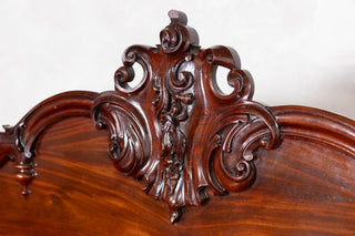 large-antique-mahogany-sideboard-detail