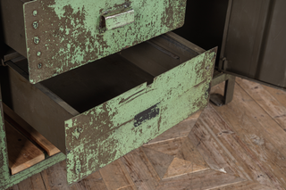 Industrial Weathered Sideboard Work Station