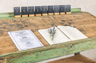 Distressed Maitre D Stand