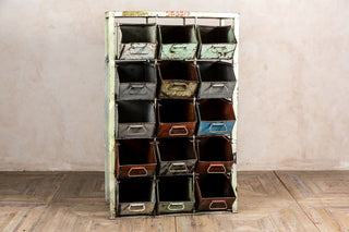 sloping bins industrial unit