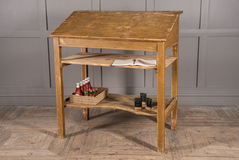 Wooden Maître d' Stand | Peppermill Interiors