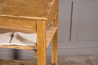 Vintage Pine Maitre D Stand