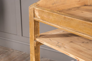 Vintage Pine Maitre D Stand