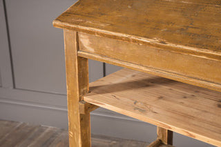 Vintage Pine Maitre D Stand