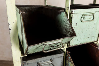 sloping vintage storage