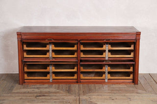 Small Edwardian Mahogany Haberdashery