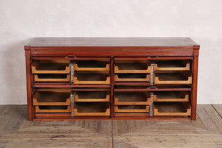 Small Edwardian Mahogany Haberdashery