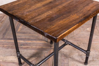 small pipework dining table