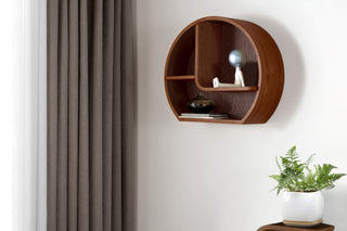 Stockholm Small Shelf Unit - Walnut