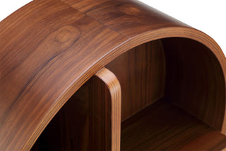 Stockholm Small Shelf Unit - Walnut