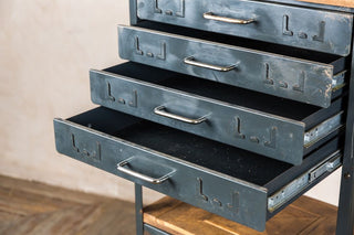 small vintage shelving