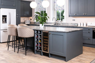 soft cream velvet bar stool