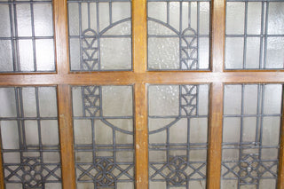 Solid Oak & Glass Room Dividers