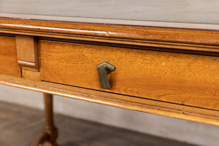 Vintage Writing Desk & Chair in Solid Walnut