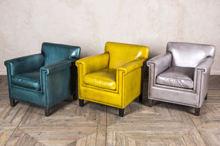 concrete square armchair