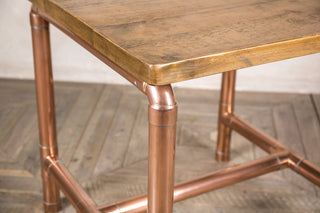square pipework table