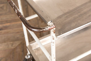 stainless steel drinks trolley