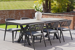 Milan Aluminium Outdoor Furniture Large Set