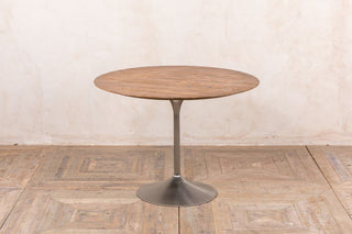 steel dining table