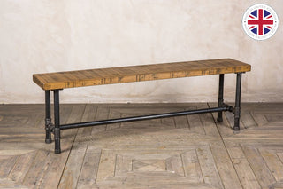 metal-pipework-bench-front-view