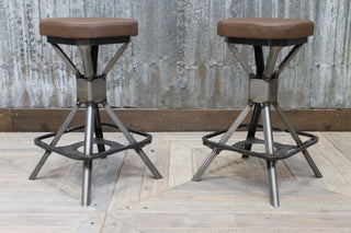 steel restaurant seating